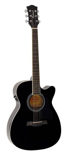 Guitarra Acústica E Auditorium Richwood Negro