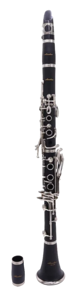 Clarineto 17 Chiavi Corpo Ebanite Clarineto 17 Chiavi Corpo Ebanite