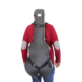 Arnes Mochila Para Estuche Guitarra Negro