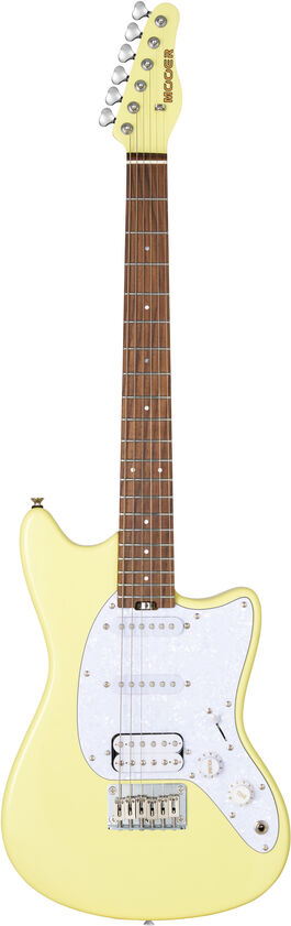 Guitarra Electrica Mooer Cuerpo Macizo Mlt10 Candy Yellow