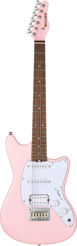 Guitarra Electrica Mooer Cuerpo Macizo Mlt10 Candy Pink