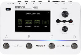 Pedalera Multi-Efectos De Suelo Mooer Para Guitarra Gs1000