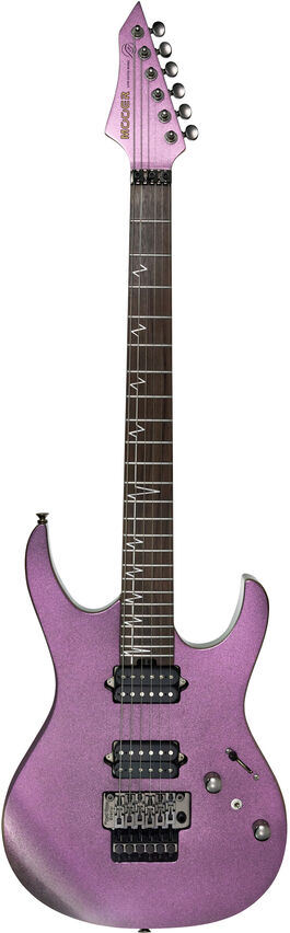 Guitarra Electrica Mooer Cuerpo Macizo Mmt100 Fr Aurora Pink