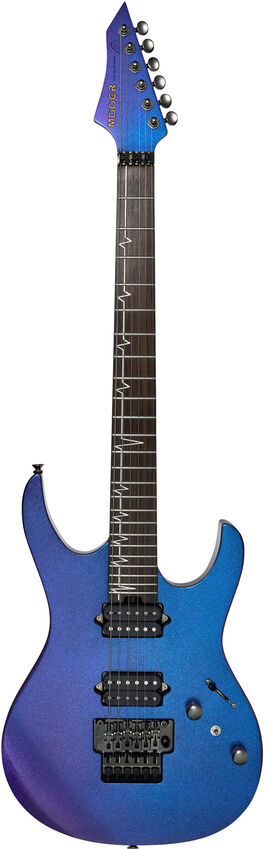 Guitarra Electrica Mooer Cuerpo Macizo Mmt100 Fr Aurora Purple