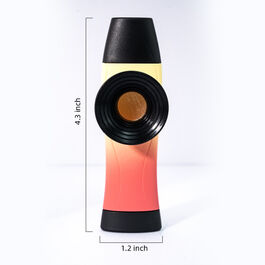 Kazoo Ripple Phono Kazoo plástico amarillo/rojo Kazoo Ripple Phono Kazoo plástico amarillo/rojo