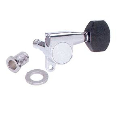 Clavijero Gotoh Eléctrica SG360-07 Cromado 3+3 Clavijero Gotoh Eléctrica SG360-07 Cromado 3+3