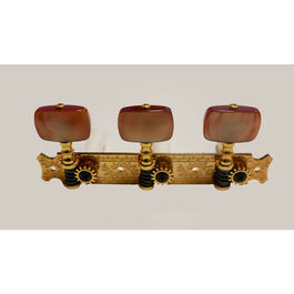 Clavijero Gotoh Clásica 35G620-1R Dorado Palomilla Marrón