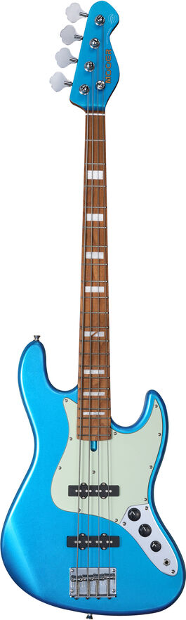 Bajo De 4 Cuerdas Mooer Mbj410 Azul Metalizado