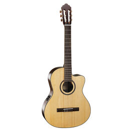 Guitarra Clásica 4/4 Cort Ac160cf Nat W/Bag Guitarra Clásica 4/4 Cort Ac160cf Nat W/Bag