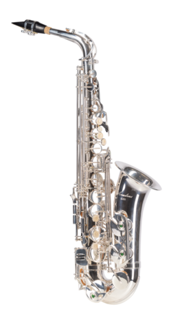 Saxofón Alto Amadeus Plateado
