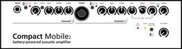 Amplificador Acústico Compact Mobile-2 De Aer Cmo