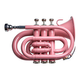 Trompeta  Pocket Taylor Collins TCPTR-13 PK Rosa en Sib