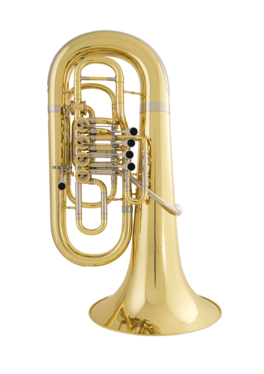 Tuba en Fa Willson 3200RZ5 Plateada 5 Válvulas Rotax