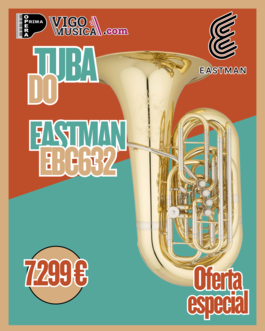 Tuba Eastman EBC632 Lacado Professional en Do