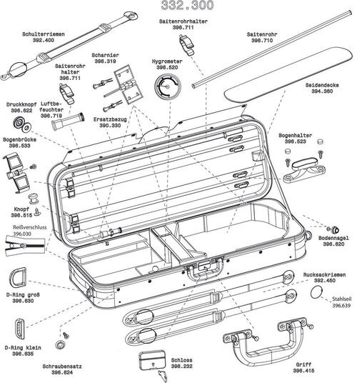 Recambio Cubierta de Repuesto Terciopelo Azul para Estuche de Viola Liuteria Concerto