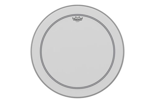 Parche Powerstroke 3 Blanco Rugoso Bombo 20 P3-1120-C2