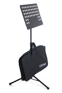 Atril de orquesta con funda VE6 Negro