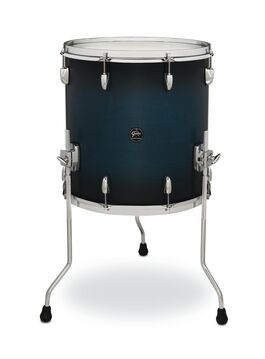 Tom base Renown Maple Satin Antique Blue Burst