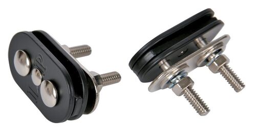 Instalación de casco Conga Negro, recubrimiento pulverizado