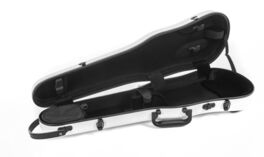 Estuche de violín con forma Policarbonato 1.8 4/4 Blanco