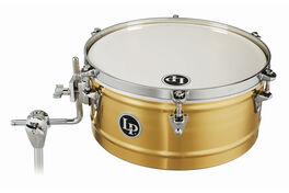 Timbales Single Brass Timbales 14 Latin Percussion