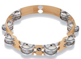 Panderetas Pro 10" Double Row LP380B-AL LP380B-AL Latin Percussion