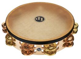 Panderetas Pro 10in Double Row With Head 10" Aluminio LP384-AL Latin Percussion