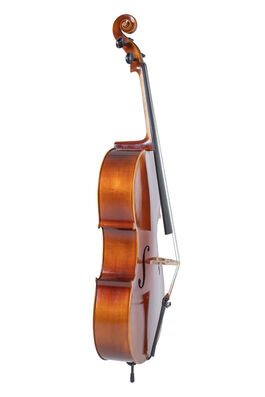 Cello Allegro 1/16 Montado Incluye funda Arco de Massaranduba y cuerdas Larsen Aurora Gewa
