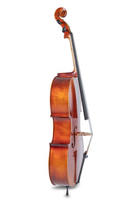 Cello Ideale 4/4 Montado Incluye funda Arco de carbono y cuerdas Larsen Aurora asegurado para transporte Gewa