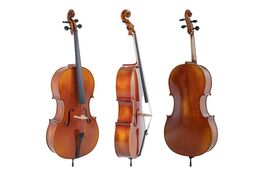 Cello Maestro 1-VC3 4/4 Montado con cordal de afinación fina Wittner. Gewa