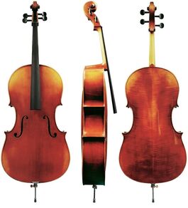 Cello Maestro 6 4/4 Antiguo Listo para tocar Gewa