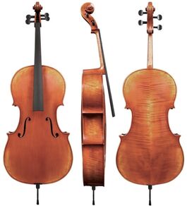 Cello Maestro 46 4/4 Listo para tocar Gewa