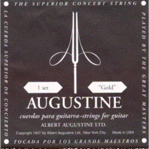Cuerda 1ª Augustine Negra Clásica