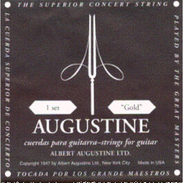 Cuerda 1ª Augustine Negra Clásica