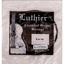 Cuerda 1ª Luthier Negra Clásica LU-01BK