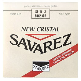 Cuerda Savarez Clásica 2a New Cristal Roja 502-CR