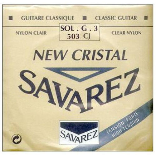 Cuerda Savarez Clásica 3a New Cristal Azul 503-CJ