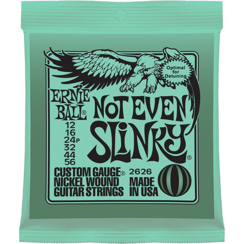 Juego Ernie Ball Eléctrica Slinky 2626 (012-056)
