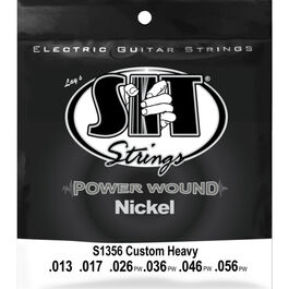 Juego Cuerdas Guitarra Eléctrica SIT Powerwound S1356 013-056