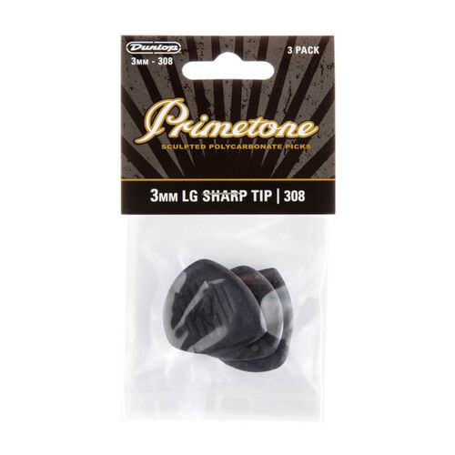 Bolsa 3 Púas Dunlop 477P-308 Primetone 3,00mm