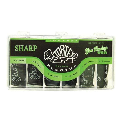 Caja 216 Púas Dunlop 4121 Tortex Sharp