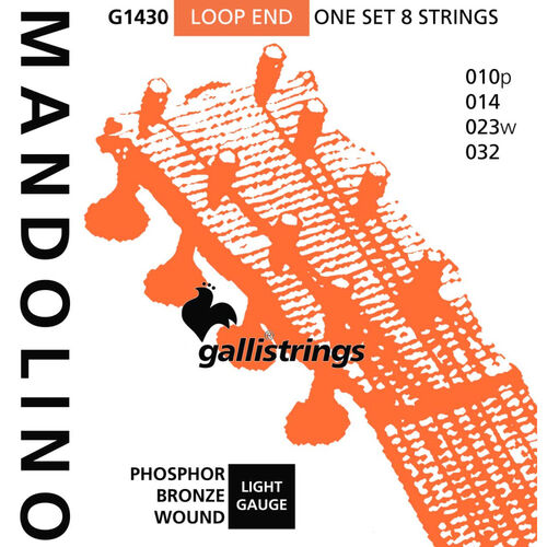 Juego Mandolina Galli G-1430