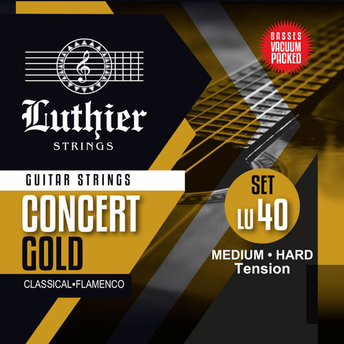 Juego Cuerdas Luthier 40 Guitarra Clásica LU-40