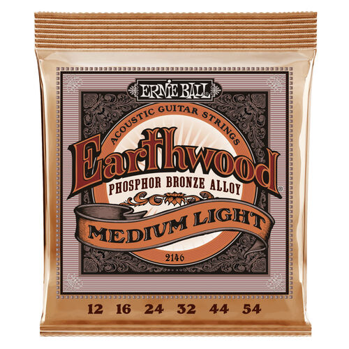 Juego Ernie Ball Phosphor Acústica 2146 (12-54)