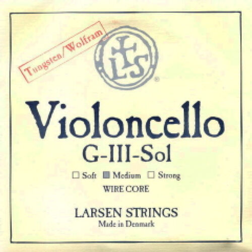 Cuerda 3ª Cello Larsen Wire Core Media