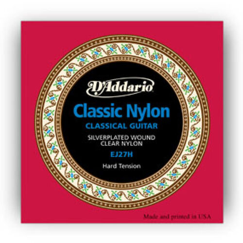 Juego D'Addario Student Clásica EJ-27H (Hard)