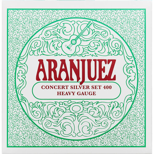 Juego Cuerdas Guitarra Clasica Aranjuez Concert Silver 400