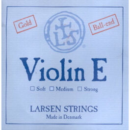 Cuerda 1ª Violín Larsen Oro Suave Bola