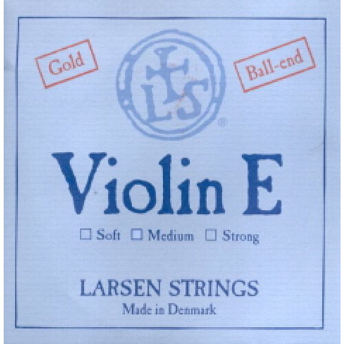 Cuerda 1ª Violín Larsen Oro Media Bola