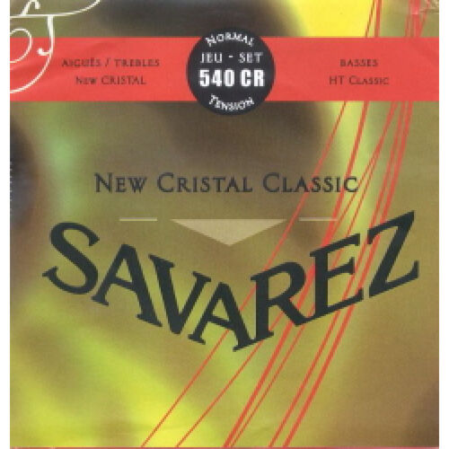 Juego Savarez Clásica New Cristal Classic Roja 540-CR